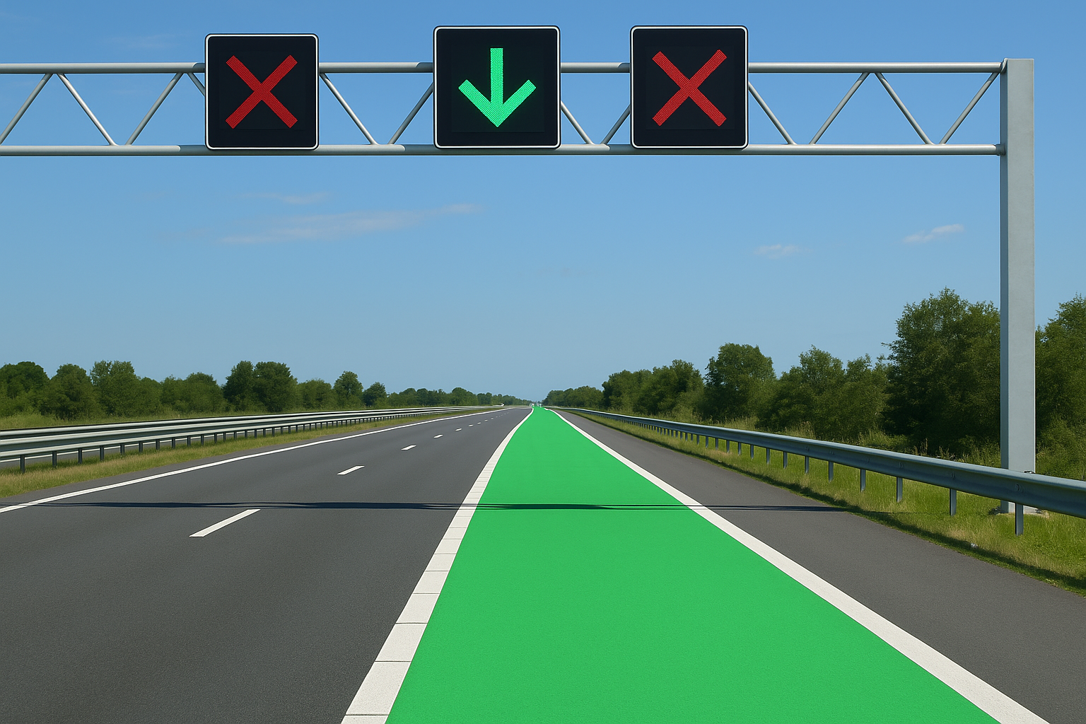 Hoe kun je omgaan met een groene rijstrook: uitleg en tips